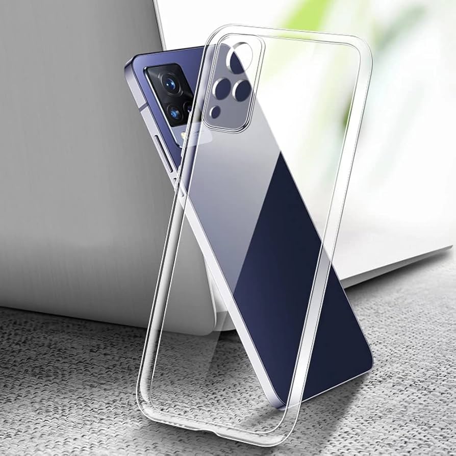 Transparent Anti Burst Phone Case for Vivo V21E 4G / Y73