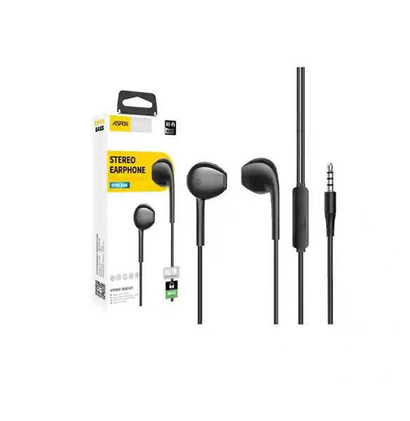 Aspor A219 3.5mm Earphone Hands-free Headphones