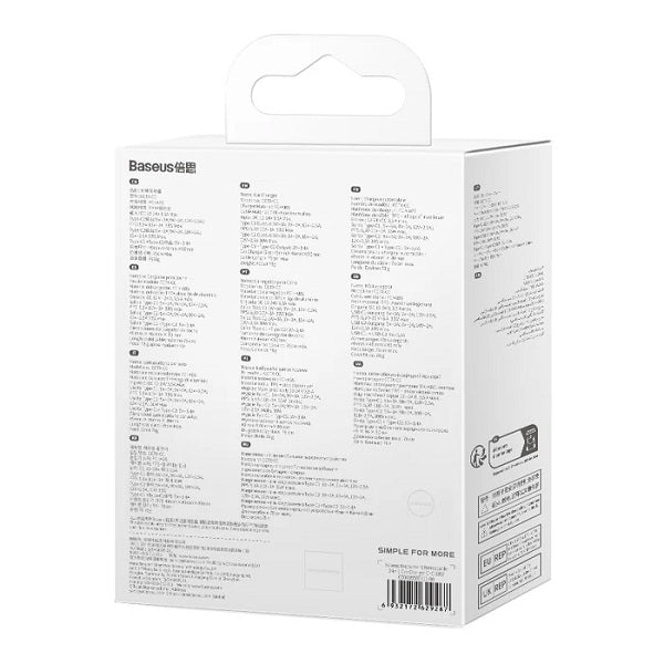 Baseus Enjoyment Retractable 2-in-1 Car Charger C+C 33W