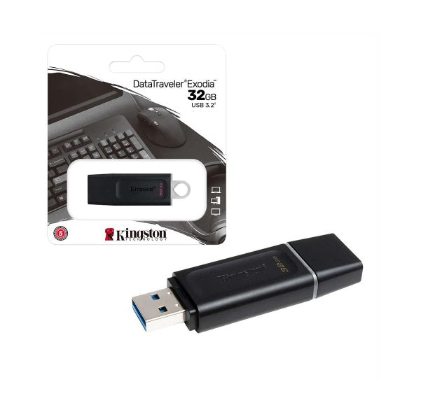 Kingston DataTraveler Exodia 32GB USB 3.2 Flash Drive Pen Drive