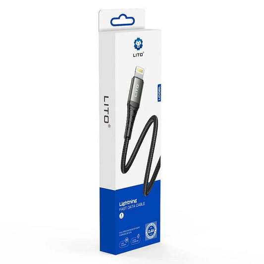 Lito LD08L Braided Wire USB to Lightning Fast Charging Cable