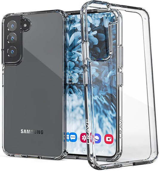 Transparent Anti Burst Phone Case for Samsung S22