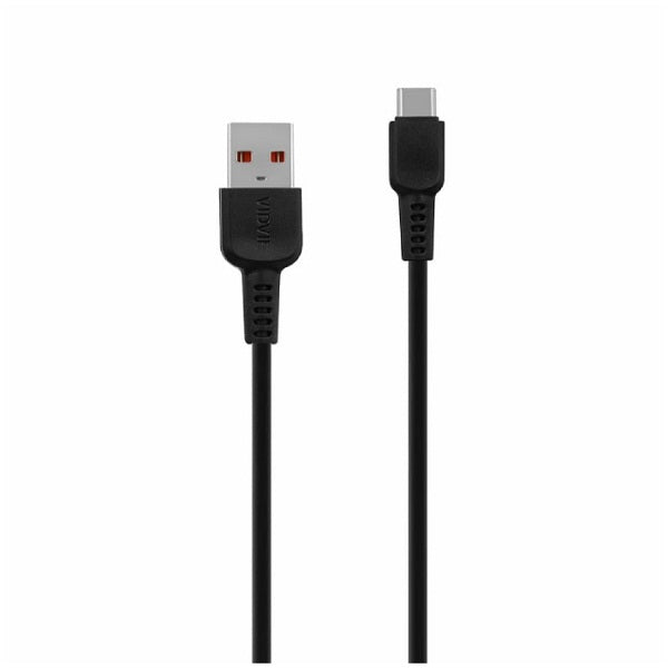 VIDVIE DC09t Cable USB Type-C 2.1A Fast Charging USB Data Cable 100cm