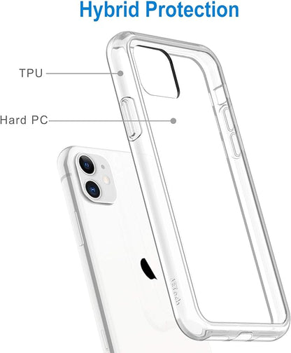 Transparent Anti Burst Phone Case for iPhone 11