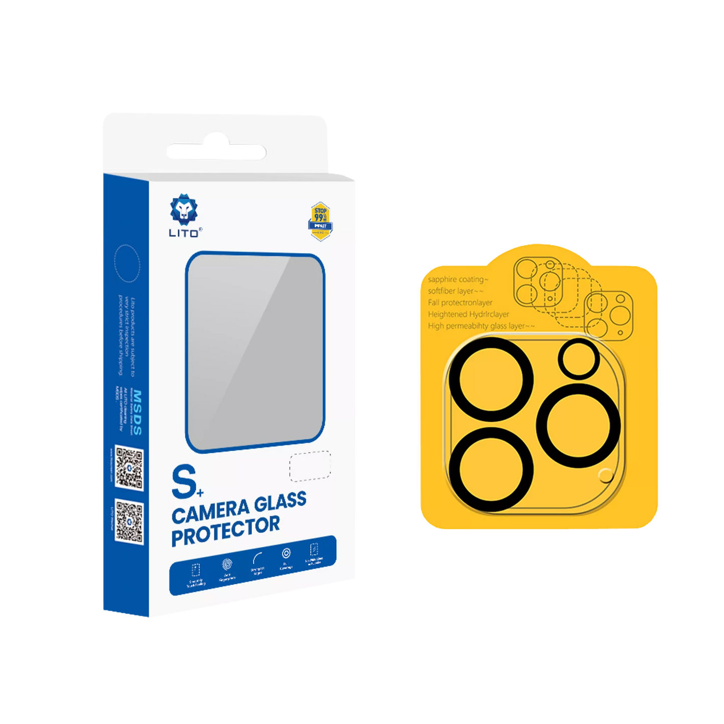 Lito Camera Ring S+ Metallic Camera Ring Lens Protector - iPhone 16 Pro
