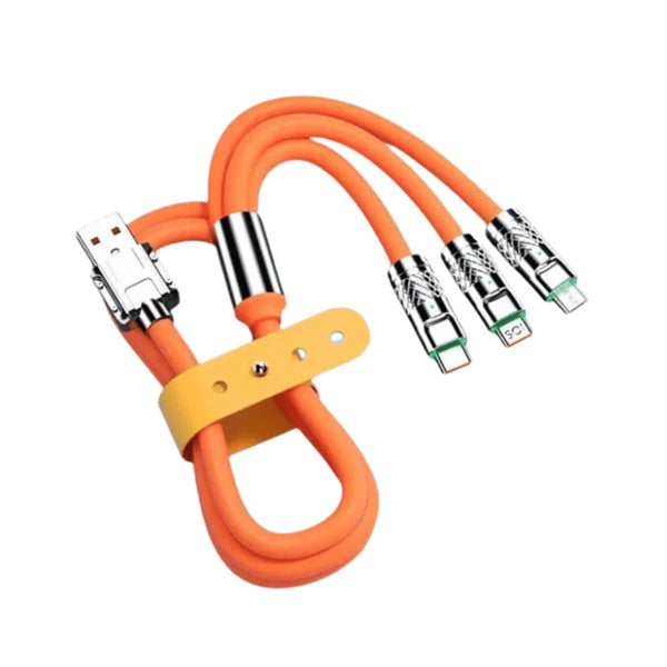 3 In 1 Universal 120W Fast Charging Cable