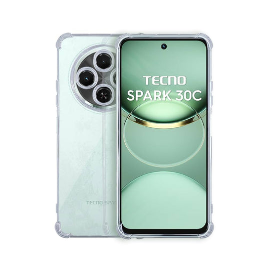 Transparent Anti Burst Phone Case for Tecno SPARK 30C