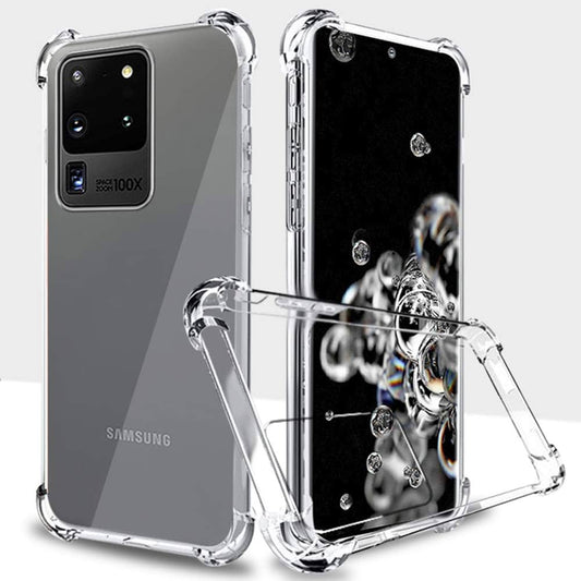 Transparent Anti Burst Phone Case for Samsung S20 ULTRA