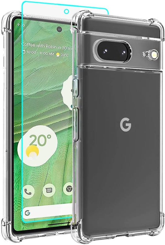 Transparent Anti Burst Phone Case for Google PIXEL 7A