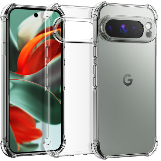 Transparent Anti Burst Phone Case for Google PIXEL 9