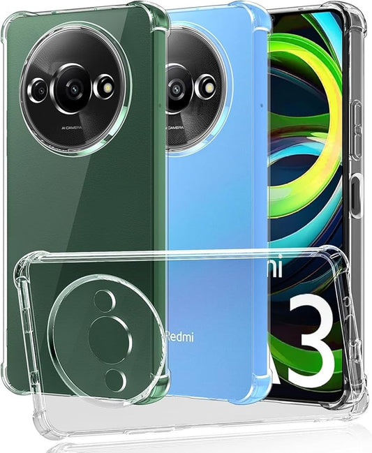 Transparent Anti Burst Phone Case for REDMI A3