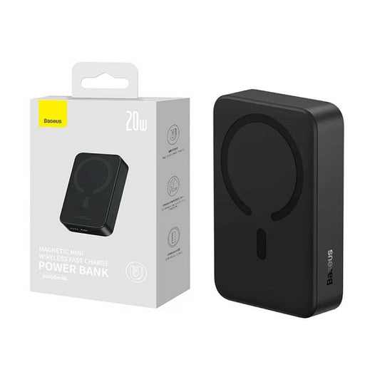 Baseus 20000mAh 20W Magnetic Mini Wireless Fast Charge Power Bank