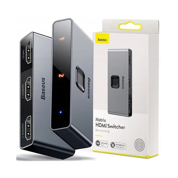 Baseus 2 in 1 Matrix HDMI Switcher