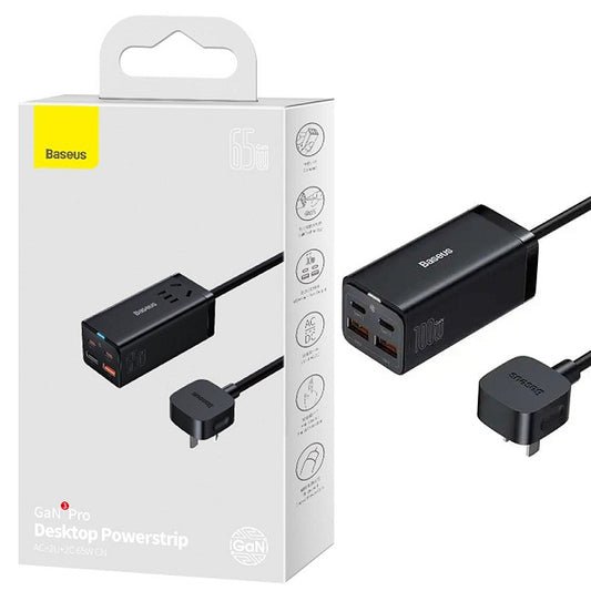 Baseus GaN3 Pro CN 2U+2C 100W Desktop Fast Charger