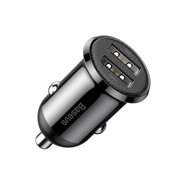Baseus Grain Pro Dual USB Port 4.8A Car Charger