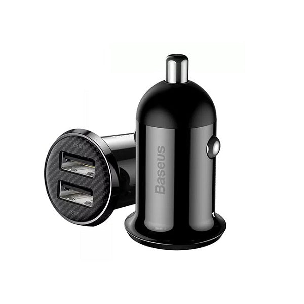 Baseus Grain Pro Dual USB Port 4.8A Car Charger