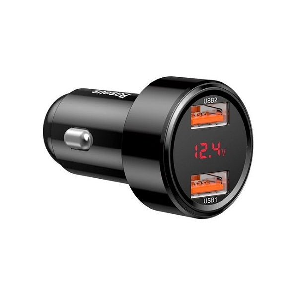 Baseus Magic Series 45W PPS Digital Display Type-C PD+QC Intelligent Car Charger