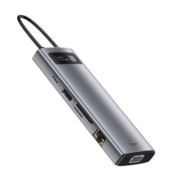 Baseus Metal Gleam Series 8-in-1 Multifunctional Type-C Hub