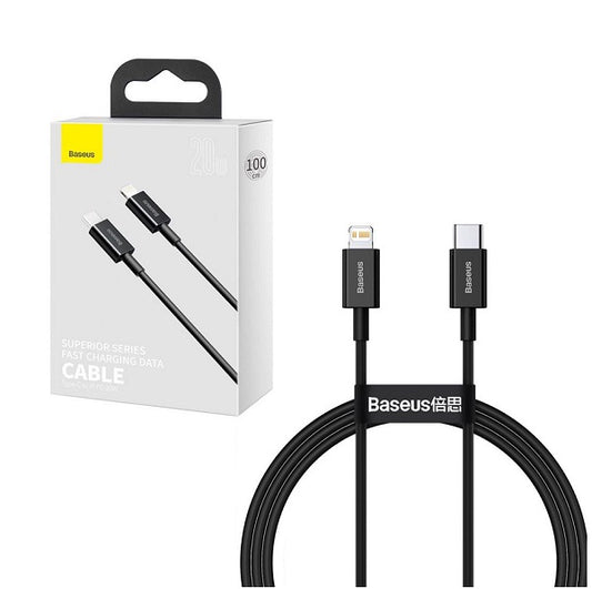 Baseus Superior Series Fast Charging Data Cable Type-C to Lightning PD 20W - 1 Meter