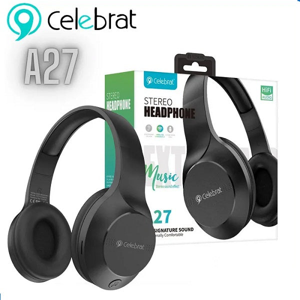 Celebrat A27 Bluetooth Stereo Headphone