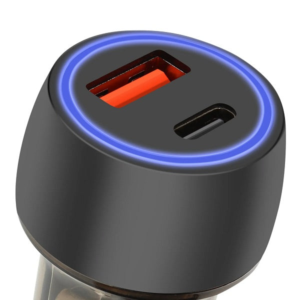 Inkax CA-54 A+C 48W Daul USB Fast Charging Car Charger
