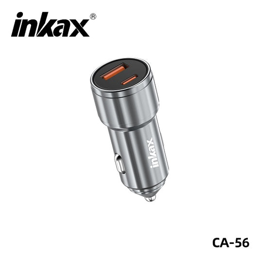 Inkax CA-56 PD&QC3.0 48W A+C Fast Charging Car Charger