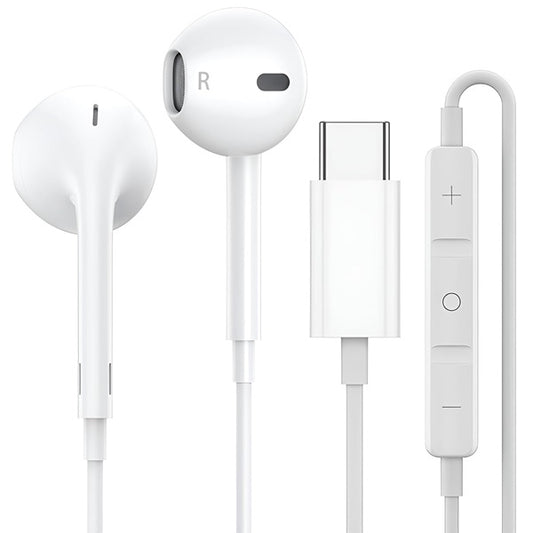 Iphone 15 USB C Earpods Headphones Type-C Handsfree earphone wired (Only for iPhone 15 Series)