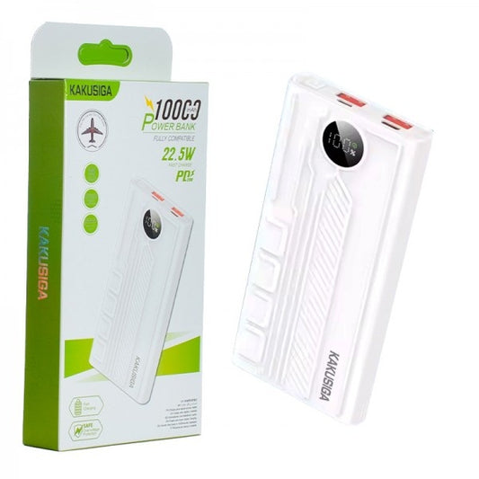 KAKUSIGA KSC-1094 22.5W 10000mAh Fast Charging Power Bank
