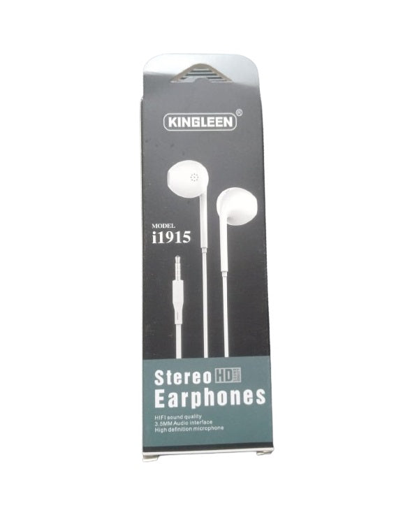 KINGLEEN I915  HD Stereo 3.5MM Earphone