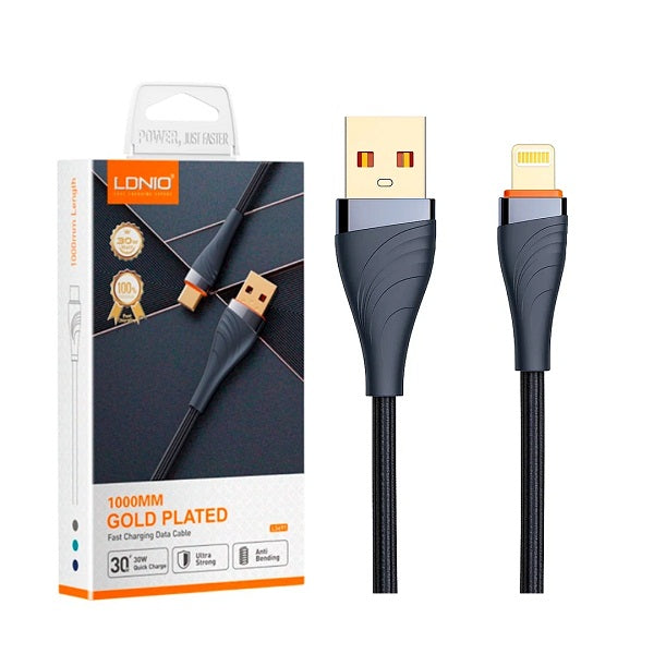 LDNIO LS691 30W USB to iPhone Lightning Fast Charging Data Cable