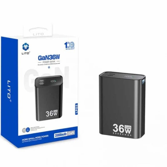 LITO LP02 GaN 45W 20000mAh Power Bank