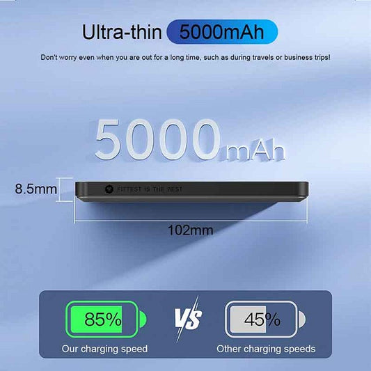 LITO LP07 15W Ultra Thin 3in1 Magnetic Power Bank