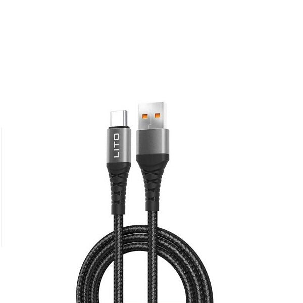 Lito LD08T Braided Wire USB to Type C Fast Charging Cable