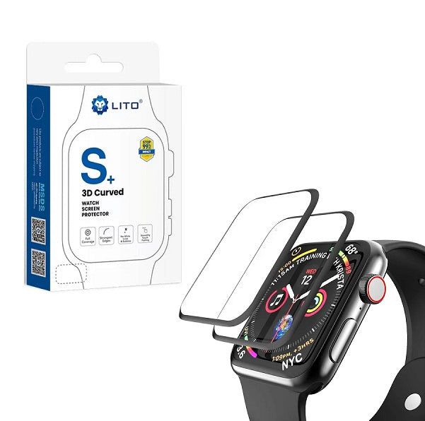 Lito S+ 3D Curved Apple Watch Screen Protector - 42MM