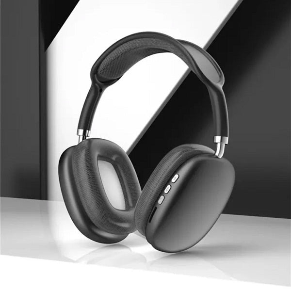 P9 Pro Max Wireless Headphone Bluetooth 5.0 Stereo Sound with Mic Foldable Over-Ear Headset for Music Gaming and Calls