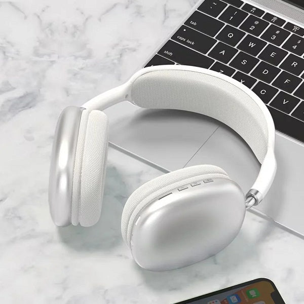 P9 Pro Max Wireless Headphone Bluetooth 5.0 Stereo Sound with Mic Foldable Over-Ear Headset for Music Gaming and Calls