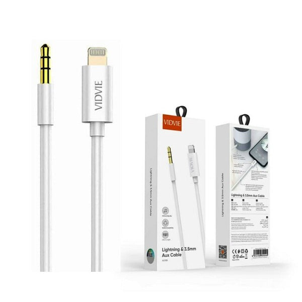 VIDVIE AL – 1113 T – C LIGHTNING TO AUX CABLE