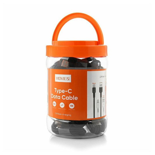VIDVIE DC09t Cable USB Type-C 2.1A Fast Charging USB Data Cable 100cm