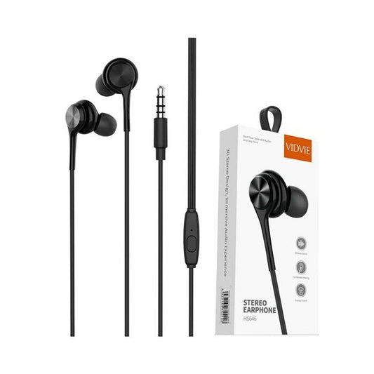 Vidvi HS 646 In-Ear Headset with Microphone