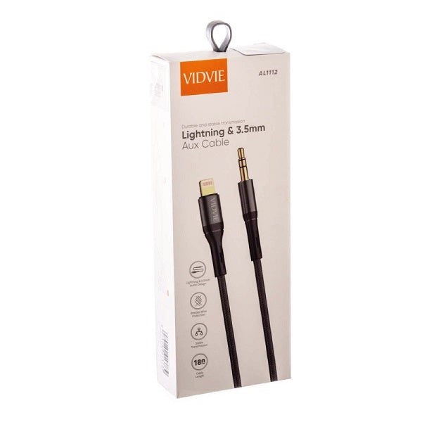 Vidvie Lightning & 3.5mm AUX Cable AL1112