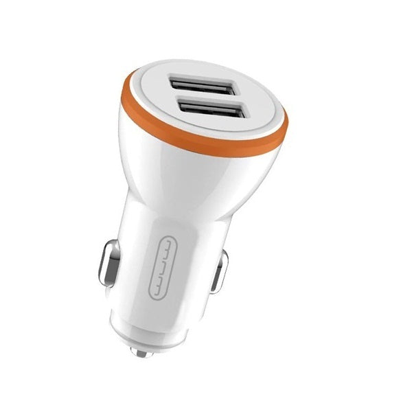 WUW T71 2.4A 2 USB Car Charger Set (Micro)
