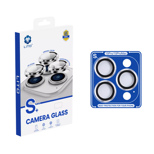 Lito Camera Ring S+ Metallic Camera Ring Lens Protector - iPhone 15 Pro
