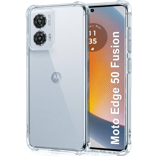 Transparent Anti Burst Phone Case for Motorola EDGE 50 FUSION