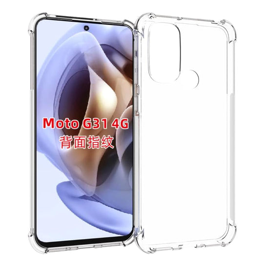 Transparent Anti Burst Phone Case for Motorola G31/G41
