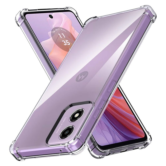 Transparent Anti Burst Phone Case for MOTOROLA E14 / G24