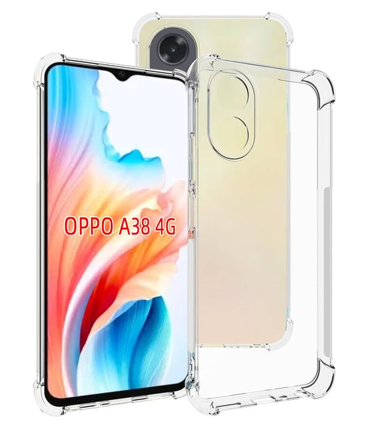 Transparent Anti Burst Phone Case for OPPO A38/A18 4G