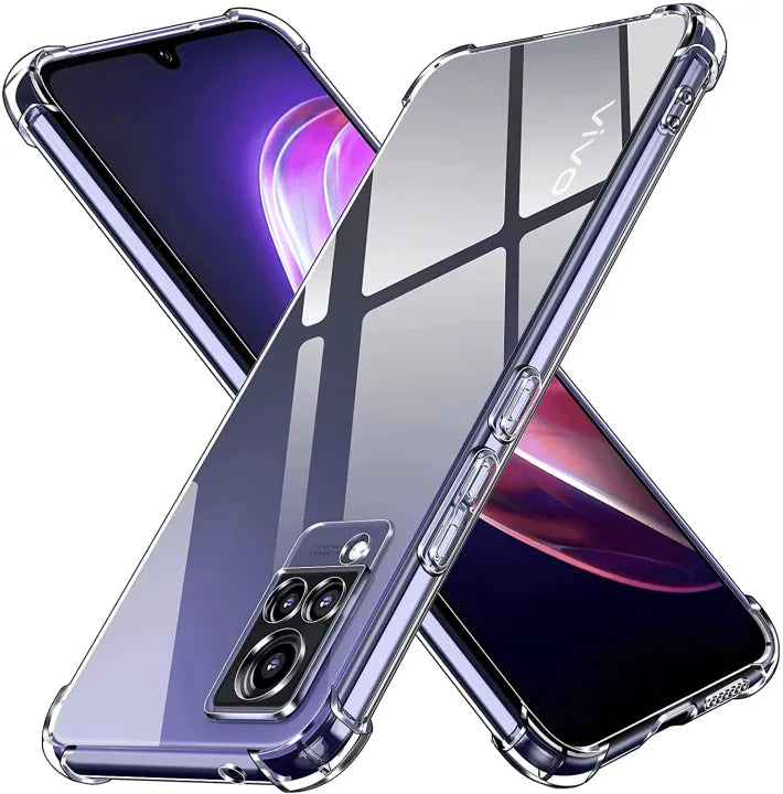 Transparent Anti Burst Phone Case for Vivo V21E 4G / Y73