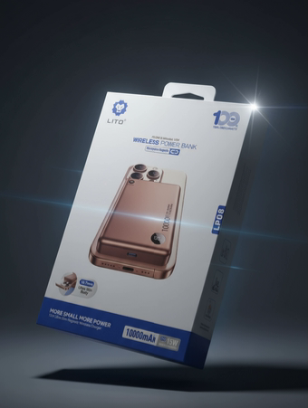 Lito 10000 MAH - Wireless Power Bank