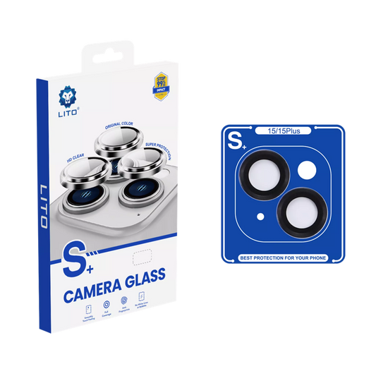 Lito Camera Ring S+ Metallic Camera Ring Lens Protector - iPhone 15 & iPhone 15 Plus