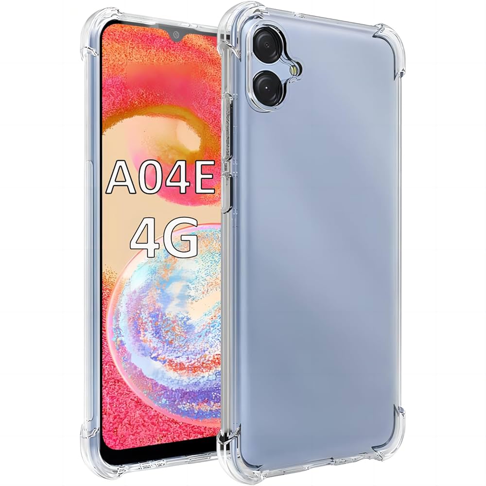 Transparent Anti Burst Phone Case for Samsung A04E